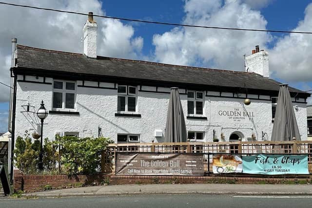 Chris Buckley and Rebekah O’Connell who have looked after the Golden Ball pub in Longton for the past six years have said an emotional farewell