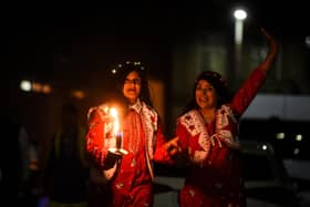 Lancashire Encounter Torchlight Procession in Preston