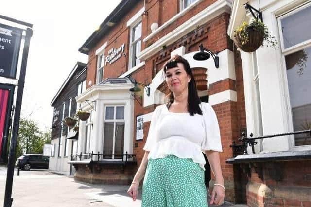 Anna Marie Andrew, landlady of the Railway at Leyland, will hand the pub keys back to Heineken at the end of the month.