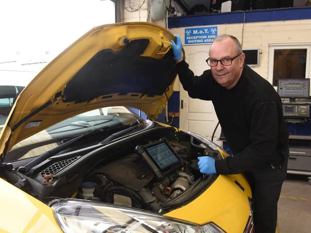 David Dawson fears that vehicles will be on the road in a dangerous condition if mechanics like him do not get to cast their eye over them every 12 months
