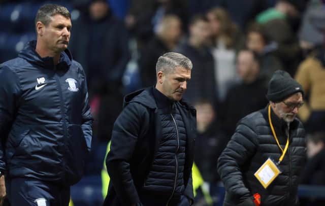 Ryan Lowe gave an early insight into his thought process for the weekend. Preston North End face Chelsea in the third round of the FA Cup. (Image: Camera Sport)