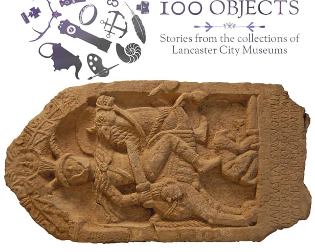 A unique UK significant 2,000-year-old inscribed Insus tombstone.