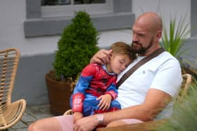 Audiences can expect to see a different side to Tyson Fury in At Home With The Furys. Credit: PA courtesy of Netflix © 2023.