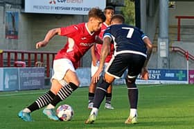 Morecambe new boy Jake Taylor