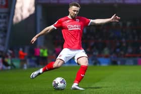 Morecambe winger Gwion Edwards faces a number of weeks out injured Picture: Morecambe FC