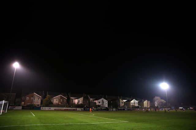 The team plays at Rossett Park in Crosby, at a ground with a capacity of just over 3,000 (Photo: PA Wire/PA Images)