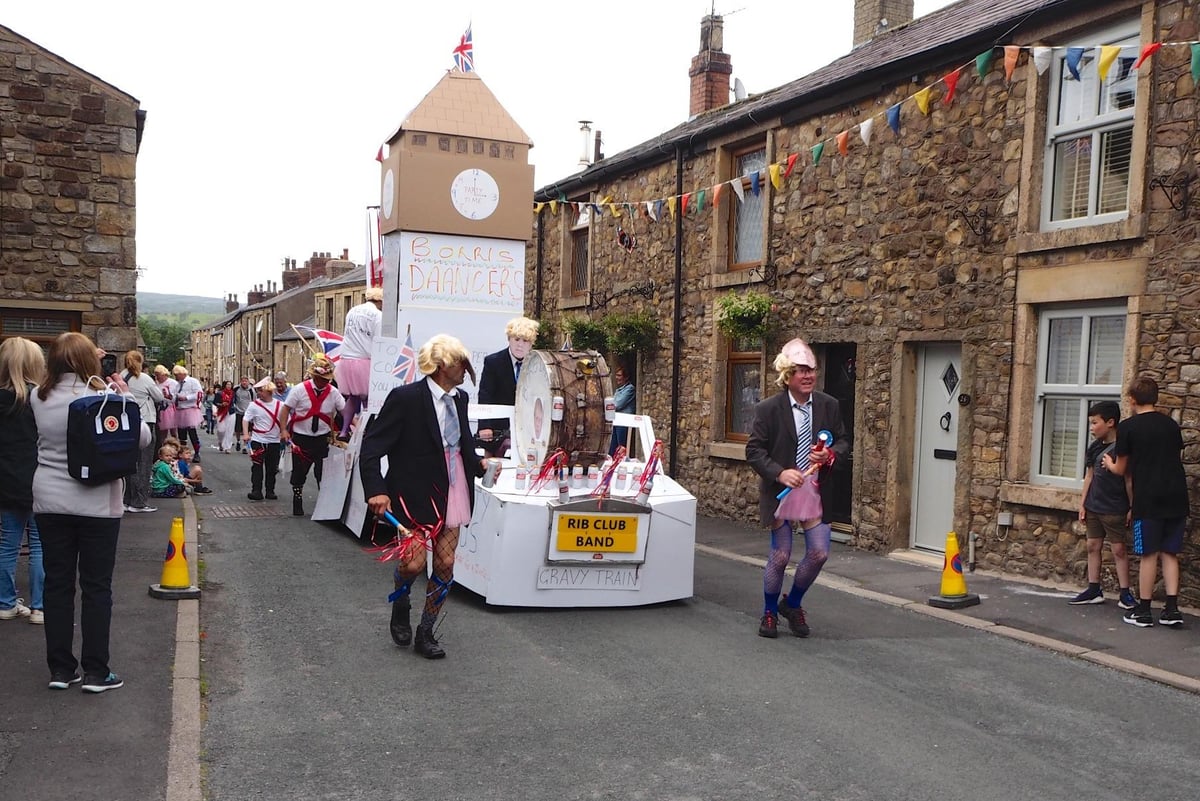 This is why Boris made multiple visits to Lancashire village's field day - for a “Borris Dance”