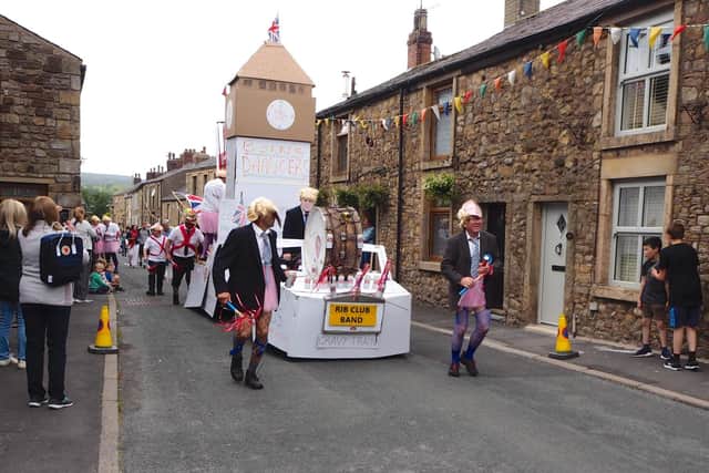 The Rib Club Band Borris Dancers Photo: Fiona Finch