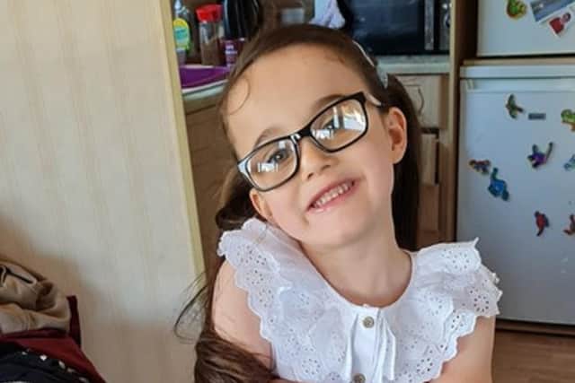 Millie Gribble, 6, died after being hit by a van in Garstang Road, Barton (Credit: Lancashire Police)