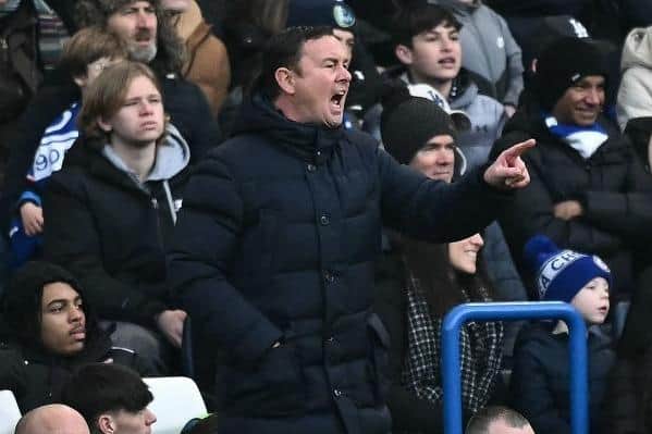 Morecambe manager Derek Adams Picture: Ben Stansall/AFP via Getty Images