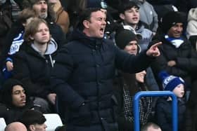 Morecambe manager Derek Adams Picture: Ben Stansall/AFP via Getty Images