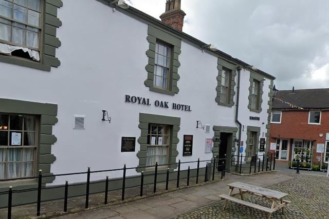 The Royal Oak Hotel in Market Place, Garstang, Preston