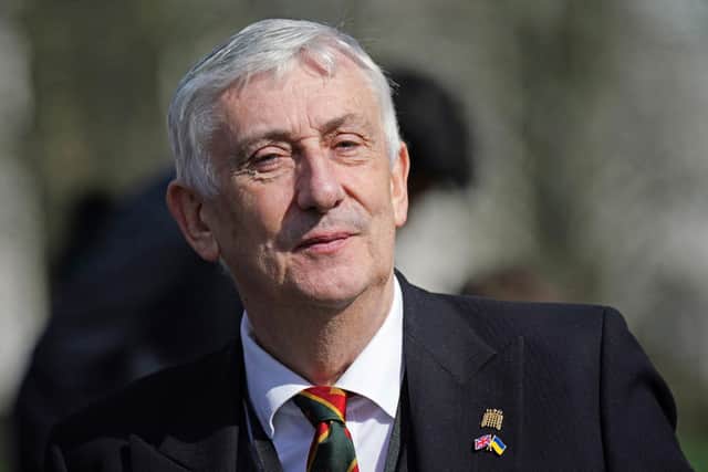 Speaker of the Commons, Lindsay Hoyle
(Photo by Yui Mok / POOL / AFP) (Photo by YUI MOK/POOL/AFP via Getty Images)