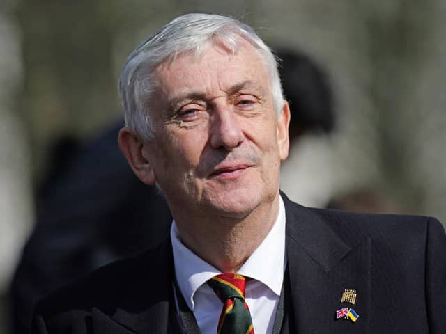 Speaker of the Commons, Lindsay Hoyle
(Photo by Yui Mok / POOL / AFP) (Photo by YUI MOK/POOL/AFP via Getty Images)