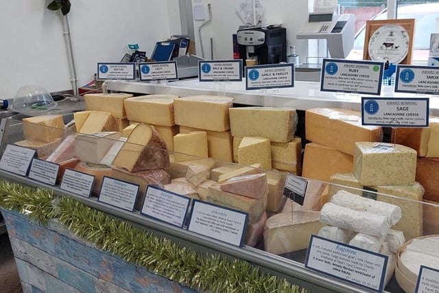 The Preston area has a concentration of fantastic cheesemakers, producing some of the best-loved varieties in the country.
Among them are Dewlay in Garstang, JJ Sandham in Barton, Butlers Farmhouse Cheeses in Inglewhite, Mrs Kirkhams in Goosnargh and Leagram Organic Dairy in Chipping.