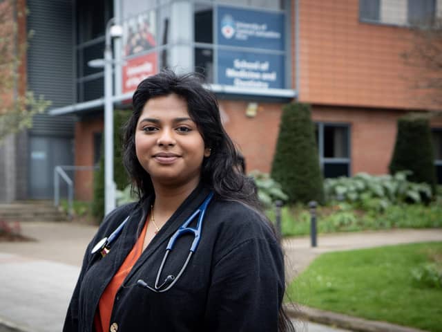 University of Central Lancashire (UCLan) medicine student Sneha Shanthakumar is the 2024 recipient of the Mackenzie Scholarship