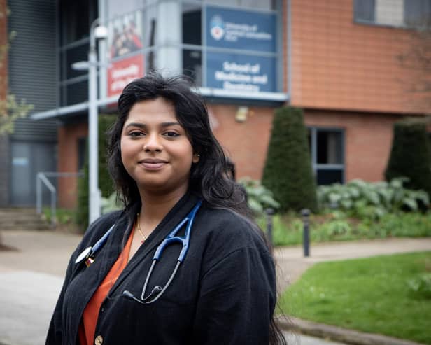University of Central Lancashire (UCLan) medicine student Sneha Shanthakumar is the 2024 recipient of the Mackenzie Scholarship