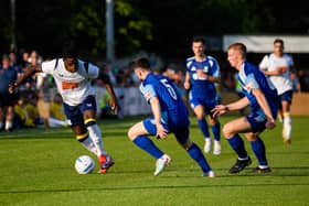 Thierry Small had to come off (photo: Kelvin Lister-Stuttard)