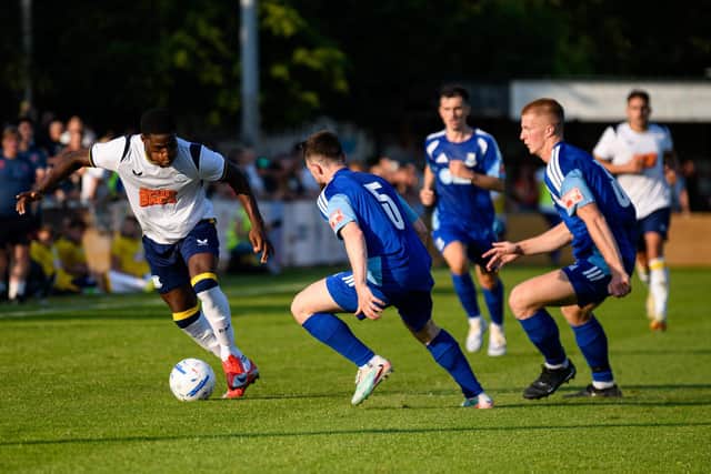 Thierry Small had to come off (photo: Kelvin Lister-Stuttard)