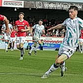 Morecambe striker Cole Stockton was nominated for League One's player of the month award Picture: Michael Williamson