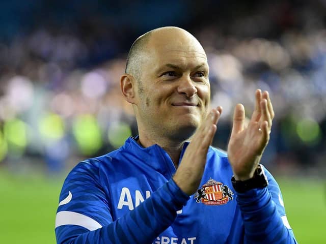 Sunderland manager Alex Neil at the end of the Black Cats' play-off semi-final clash with Sheffield Wednesday