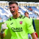 Morecambe FC keeper Stuart Moore has signed a new deal Picture: Morecambe FC