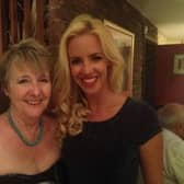 Champion ballroom dancer, Alexandra Hixson, with her mum, Pam Hixson, who died of lung cancer in 2019.