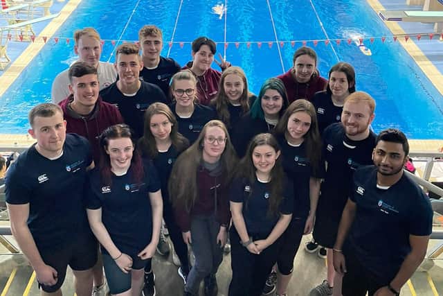 The UCLan swim team are swimming the length of Ukraine to raise vital funds for the country.