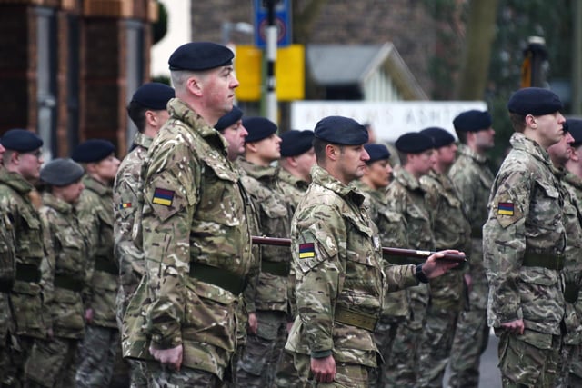 3 Medical Regiment paraded through Chorley for the last time as the regiment is due to disband in February