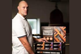 To celebrate the launch of the first protein bar from Tyson Fury’s Furocity range, Furocity has partnered with Iceland to launch the first ‘Snack Swap Shop’