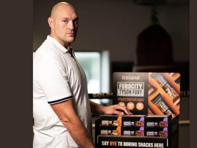 To celebrate the launch of the first protein bar from Tyson Fury’s Furocity range, Furocity has partnered with Iceland to launch the first ‘Snack Swap Shop’