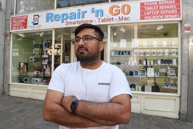 Adnan Shafique had been trading on Fishergate for a matter of weeks before his business was ransacked
