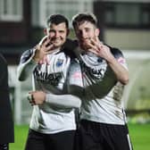 Macauley Wilson and Adam Dodd helped Brig to a 3-1 win over Southport (photo: Ruth Hornby)