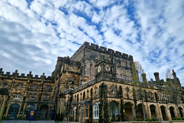 Lancaster Castle in all its splendour