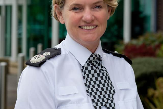 Lancashire Constabulary’s Deputy Chief Constable.Sacha Hatchett