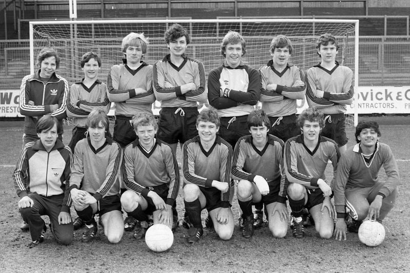 Preston U15s vs Chorley U15s at Deepdale, February 2nd 1983