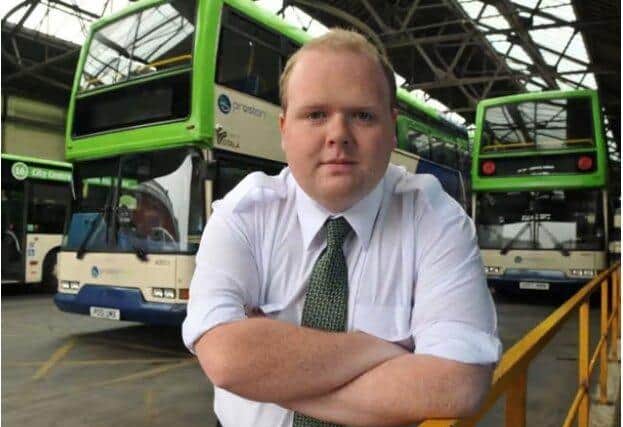Thomas Calderbank, Commercial Manager at Preston Bus