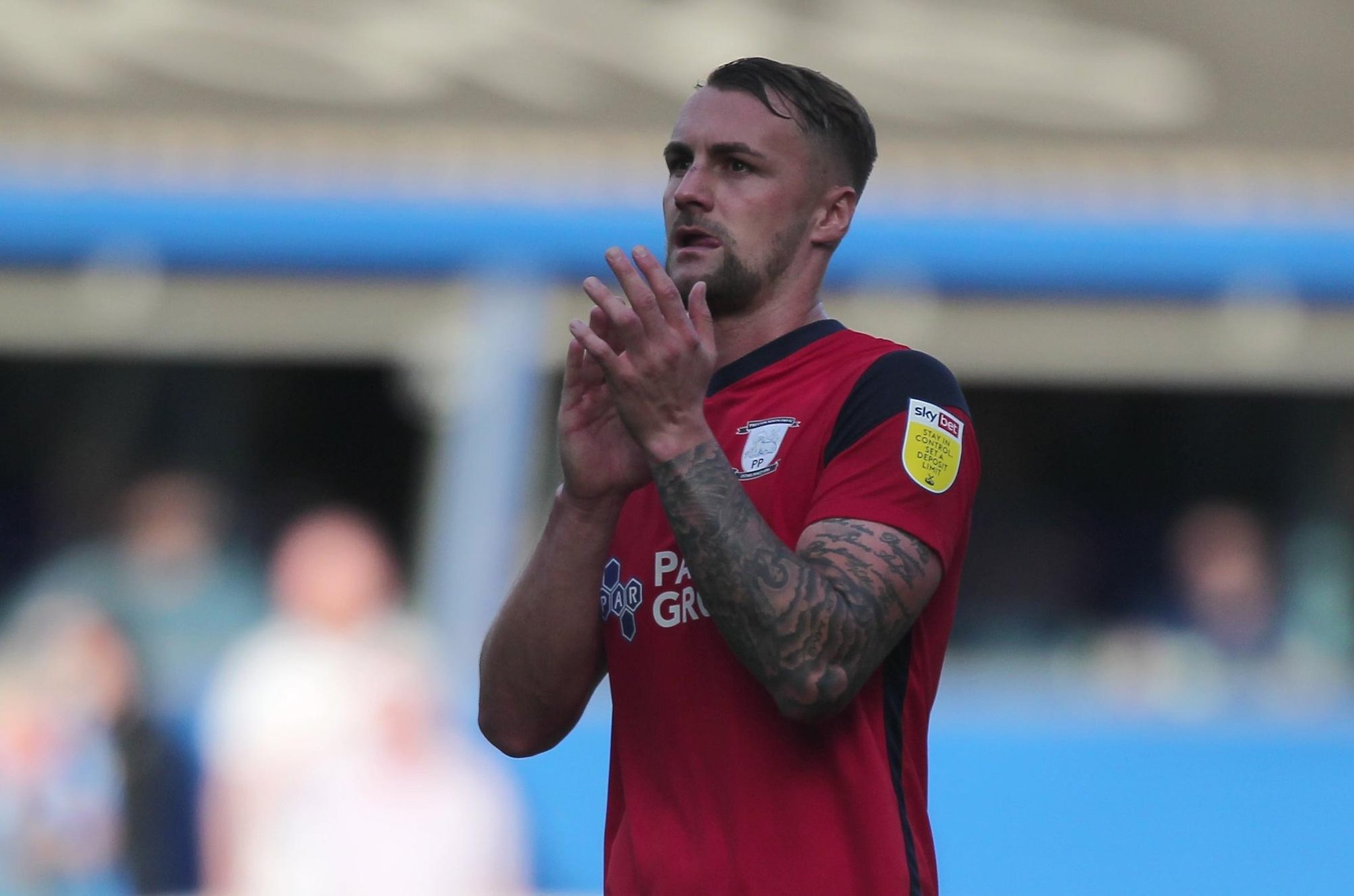 Preston North End defender Patrick Bauer felt the game was there for the taking against Derby County