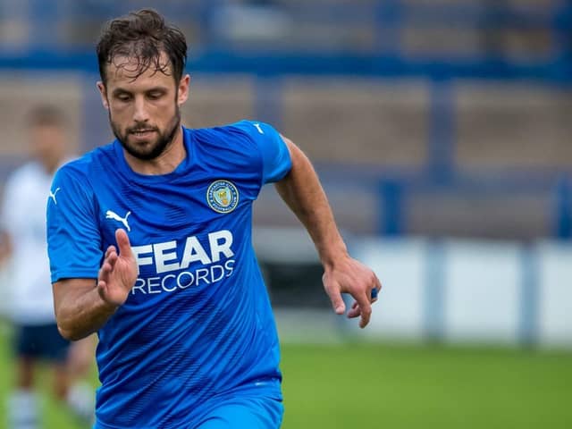 Paul Jarvis has returned to Lancaster City for a third spell (photo:Phil Dawson)