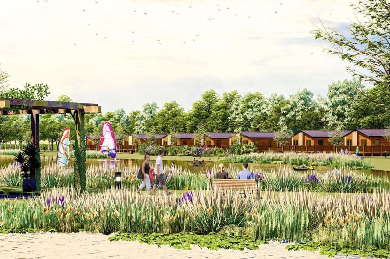 The lakesikde lodges that will be used as a stepping stone to independence for children in care once they reach 16 (image courtesy of MCK Commercial Design)