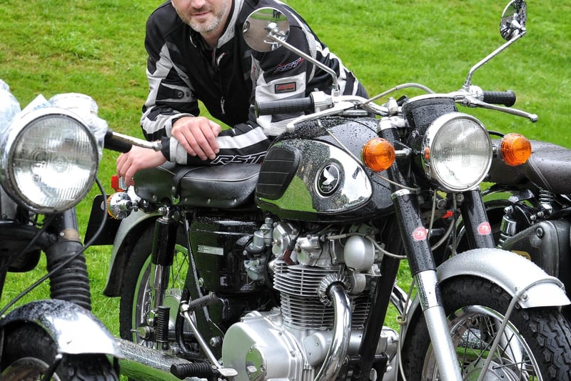 Classic car and Motorbike Show at Avenham and Miller Park, Preston