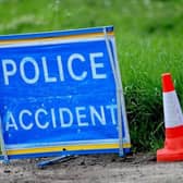 Road accident.