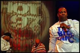 Legendary American rapper Busta Rhymes
