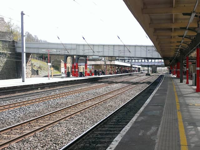 A youth was arrested for an attempted stabbing at Lancaster Railway Station.
