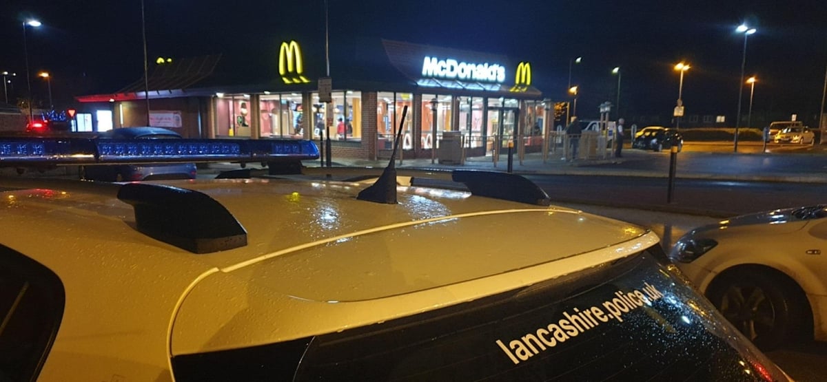 Two youths arrested after McDonald&#8217;s forced to temporarily close as unruly teens throw eggs and intimidate staff