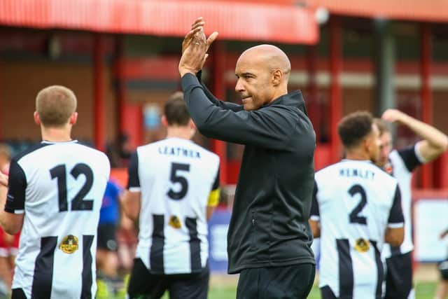 Chorley manager Andy Preece (photo: Stefan Willoughby)