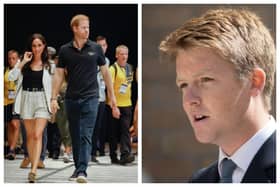 Prince Harry and Meghan Markle were reported not to have been invited to the Duke of Westminster's wedding next summer. Pictures: Getty