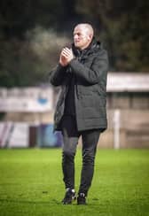 Bamber Bridge boss Jamie Milligan (photo: Ruth Hornby)