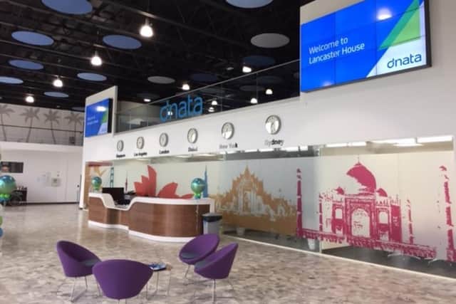 Inside the dnata - Gold Medal Travel offices in Leyland