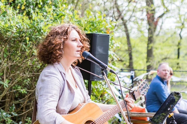 Guests were treated to music from North West based professional singer and songwriter Charlotte Day,